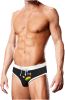 Prowler Black Oversized Paw Swimming Brief