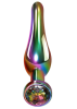 Rainbow Metal Anal Plug Set (3 piece)