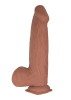 Realcocks Dual Layered Uncut Slider Thick Shaft Dildo 9.25"