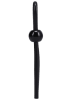 Rock Solid The Lasso Single Lock Adjustable Silicone Cock Ring - Black