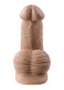 Gender X Silicone Packer Dildo 4" - Caramel