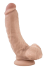 Dr. Skin Mr. Mayor Dildo with Balls and Suction Cup 9"