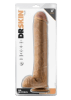 Dr. Skin Dr. Michael Dildo with Balls and Suction Cup 14"
