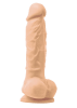 Colours Pleasures Silicone Vibrating Dildo with Balls 5"