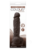 Colours Pleasures Silicone Vibrating Dildo with Balls 5"