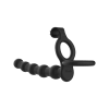 Beaded Cock Ring - Ultimate Vibrating Double Penetration Beads