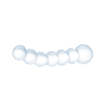 Glass Anal Beads 5"