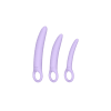 3pc Dilator Kit for Endo, Vaginismus and Elasticity