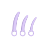 3pc Dilator Kit for Endo, Vaginismus and Elasticity