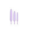 3pc Dilator Kit for Endo, Vaginismus and Elasticity