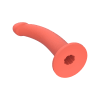 Curved - Medium Strap on and Suction Cup Dildo 6.25"