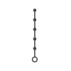 Medium Beaded Rope Anal Beads with Loop