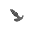 Small Butt Plug Ribbed