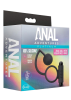 Anal Adventures Platinum Anal Ball with Vibrating C-Ring