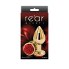 Rear Assets Gold Rose Butt Plug - Medium