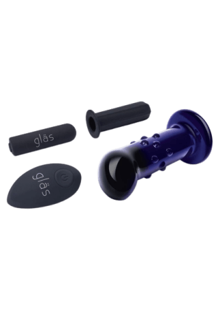 Glas Rechargeable Vibrating Glass Plug