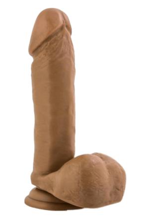 Dr. Skin Dr. William Dildo with Balls and Suction Cup 8"
