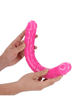 RealRock Double Dong Glow in the Dark Dildo 15"