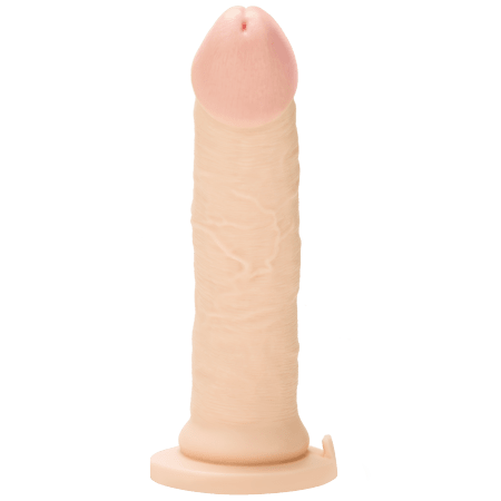 Essential Curved Dildo 9" by Closet - Light