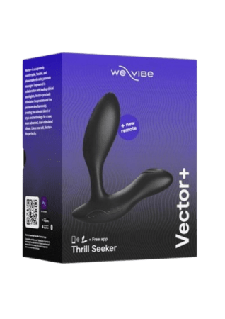 We-Vibe Vector+ Vibrating Prostate Massager + Remote Control