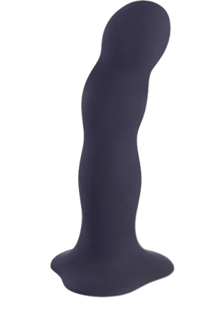 Bouncer Rumbling Dildo with Weighted Balls 7"