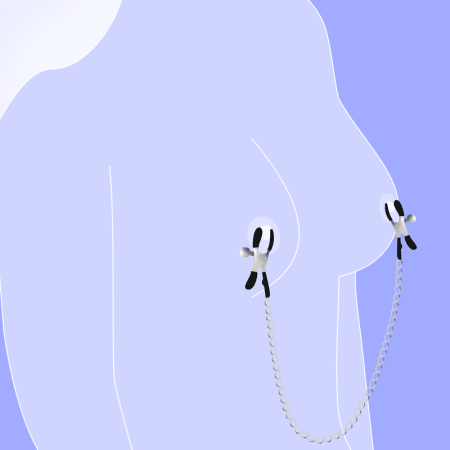 Light Chained Nipple Clips