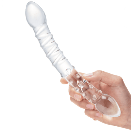 10.5" Double-Ended Glass Dildo