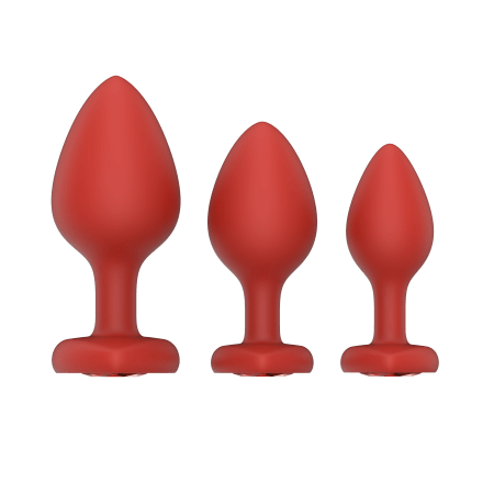 3pc Butt Plug Anal Training Set