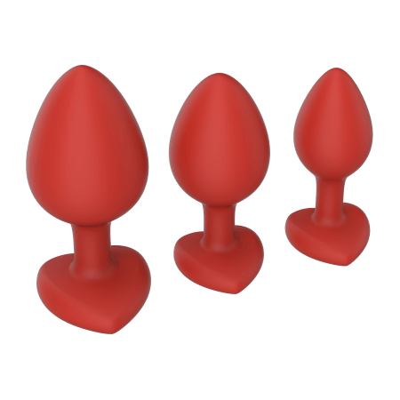 3pc Butt Plug Anal Training Set
