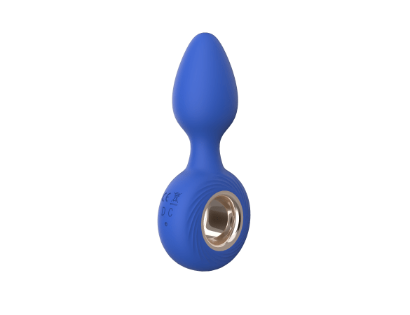 Vibrating Butt Plug with Finger Loop