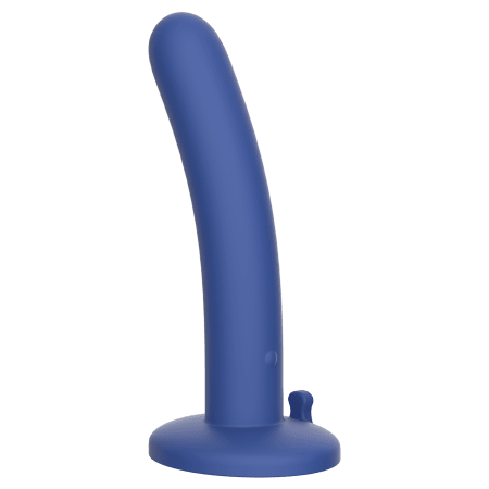 Vibrating Strap-on Dildo 5" - Suction Cup and Harness Compatible