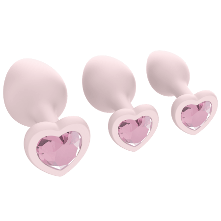 Three Piece Butt Plug Beginner Set