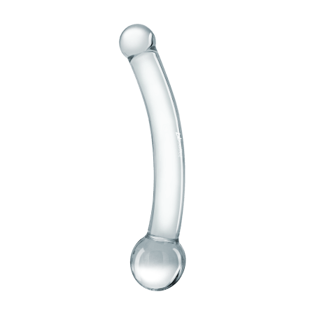Glass G-spot / P-spot Stimulator 7"