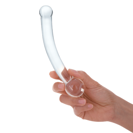 Glass G-spot / P-spot Stimulator 7"