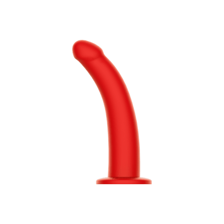 Curved - XL Strap on and Suction Cup Dildo 8.25"