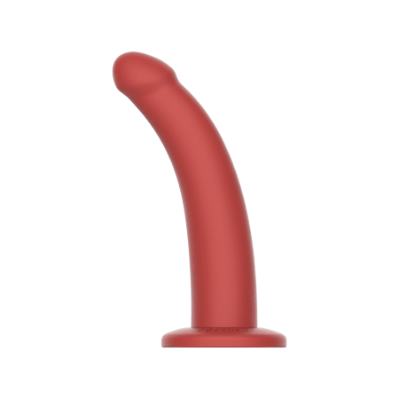 Curved - Large Strap on and Suction Cup Dildo 7.25"