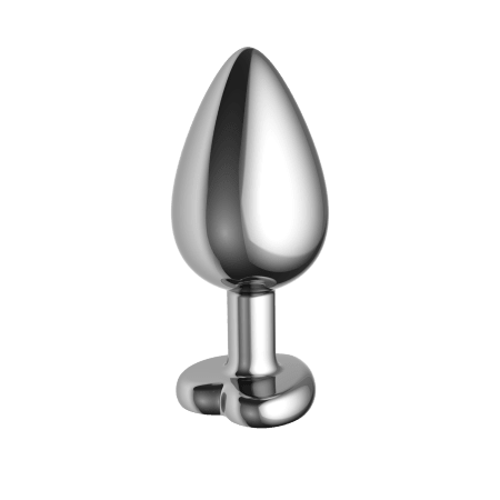 3.5" Ruby Heart Butt Plug - Medium