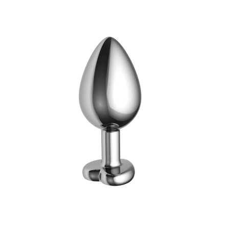 3" Ruby Heart Butt Plug - Small