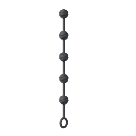 Small Beaded Rope Anal Beads with Loop