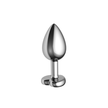 2.5" Ruby Heart Butt Plug - Extra Small