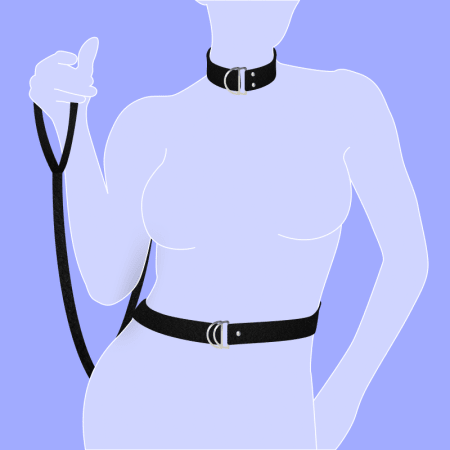 Restrained Body Restraint + Leash