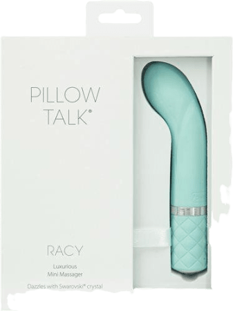 Pillow Talk Racy Swarovski Crystal G Spot Mini Massager