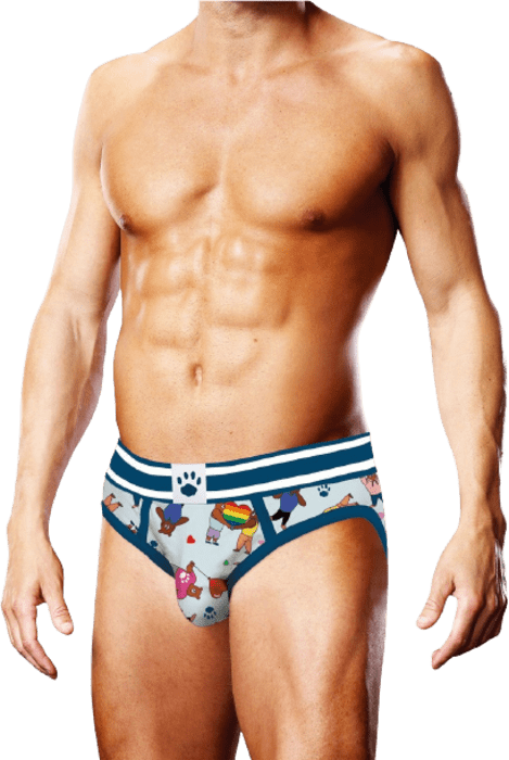 Prowler Bears with Hearts Brief