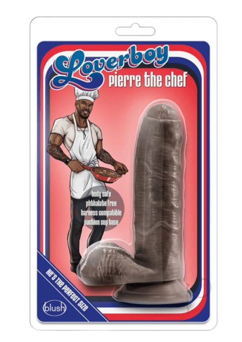 Loverboy Pierre The Chef Dildo with Balls 5.5"