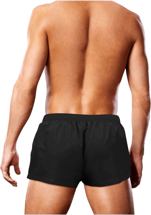 Prowler Black Oversized Paw Swimming Trunk