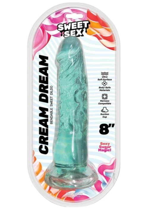Sweet Sex Cream Dream Silicone Dildo 8"
