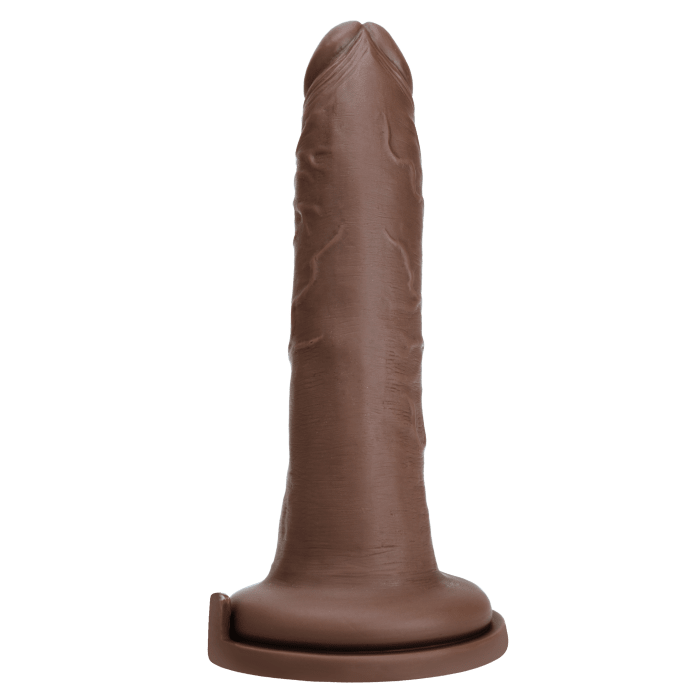 Essential Curved Dildo 7" by Closet - Dark