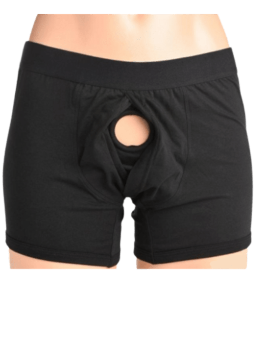 Strap U Incognito Boxer Harness with Hidden O-Ring - Medium/Large