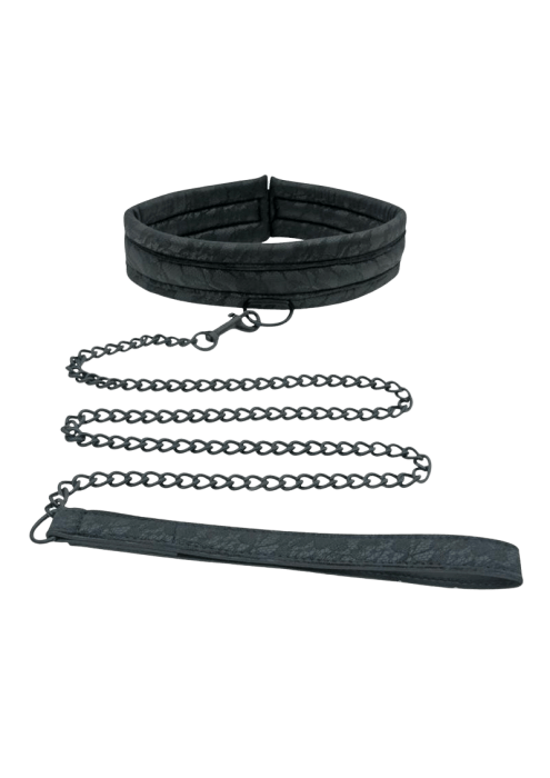 Midnight Lace Collar and Leash