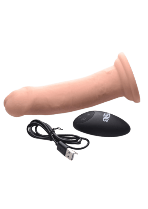 Swell 7X Inflatable & Vibrating  Dildo with Remote Control